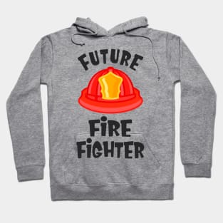 Little Firefighter Kids Fire Brigade Boys Hoodie